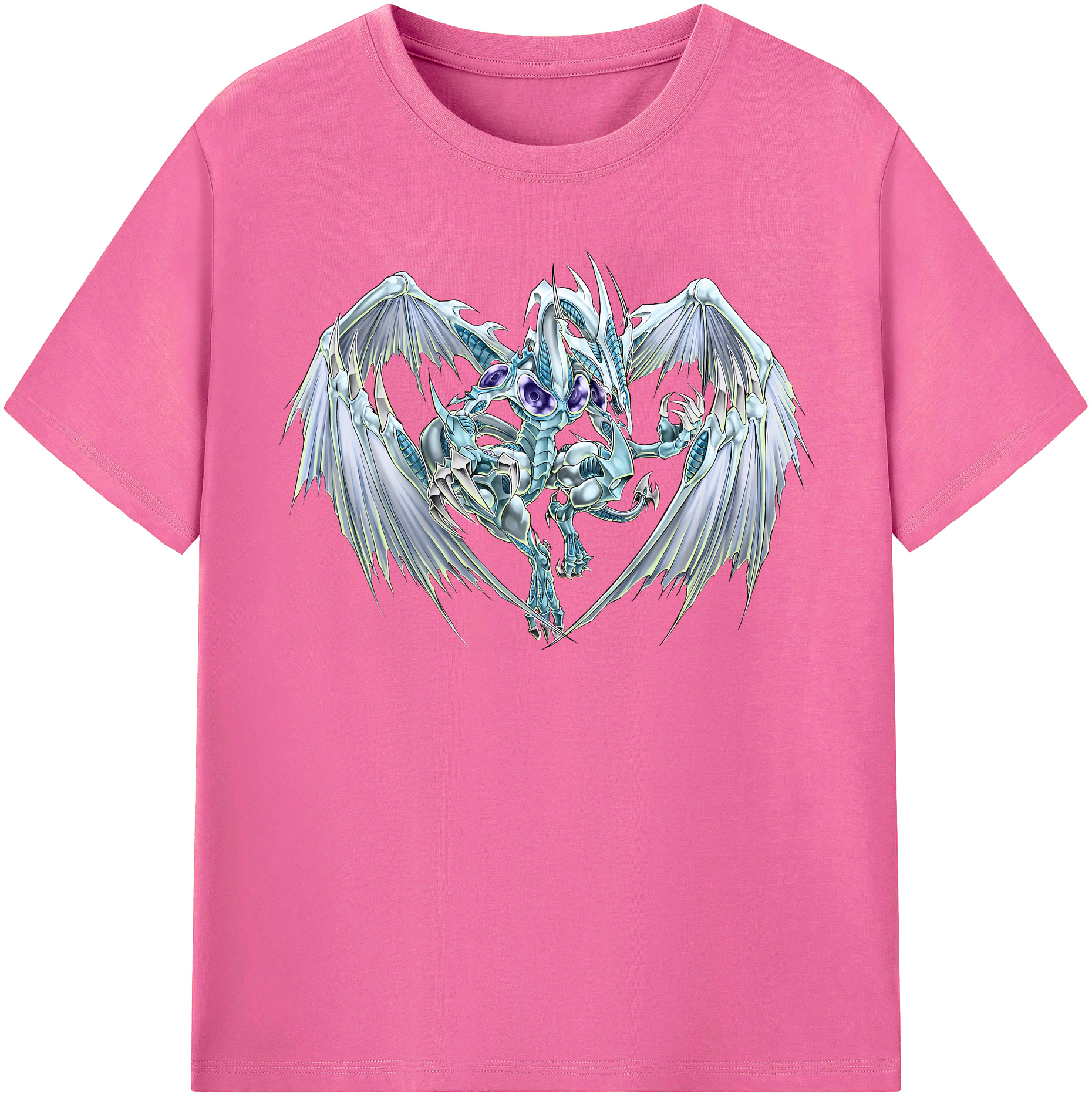 （画像用） 遊☆戯☆王 Yu-Gi-Oh! レディースカジュアルプリントTシャツ（綿100％）